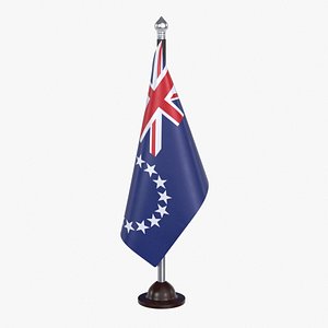 Cook Islands Flag Stand