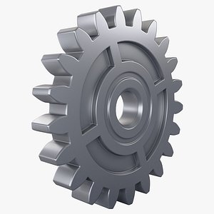 3D Gear Spur D122mm T15mm M1