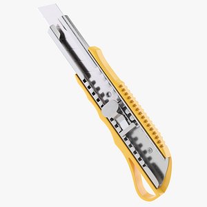 3D utility knife model