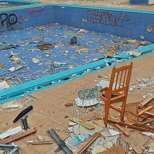 Abandoned Swimming Pool 16K