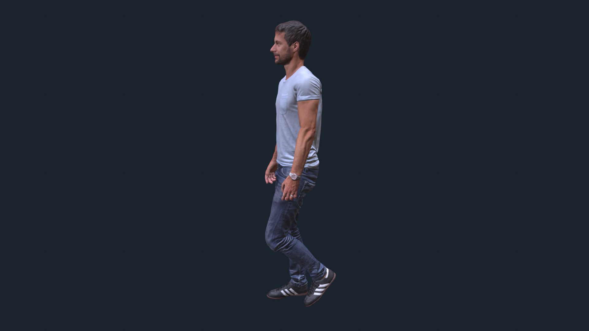 modelo 3d Human Animation Walking Low-poly 3D model - TurboSquid 2005820
