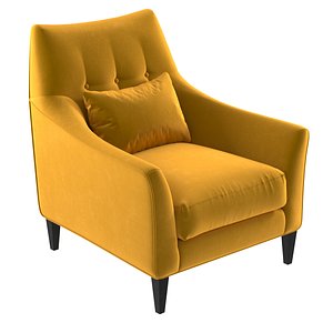 3D Patrick Naggar Newton Club Chair