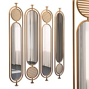 3D model Decorative partition set 111