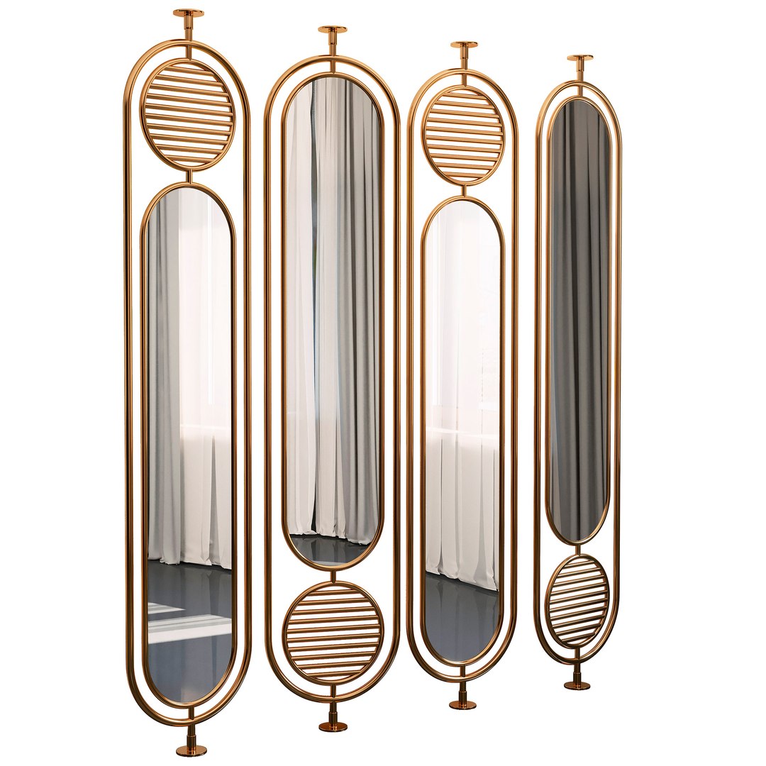 3D model Decorative partition set 111 - TurboSquid 1932161