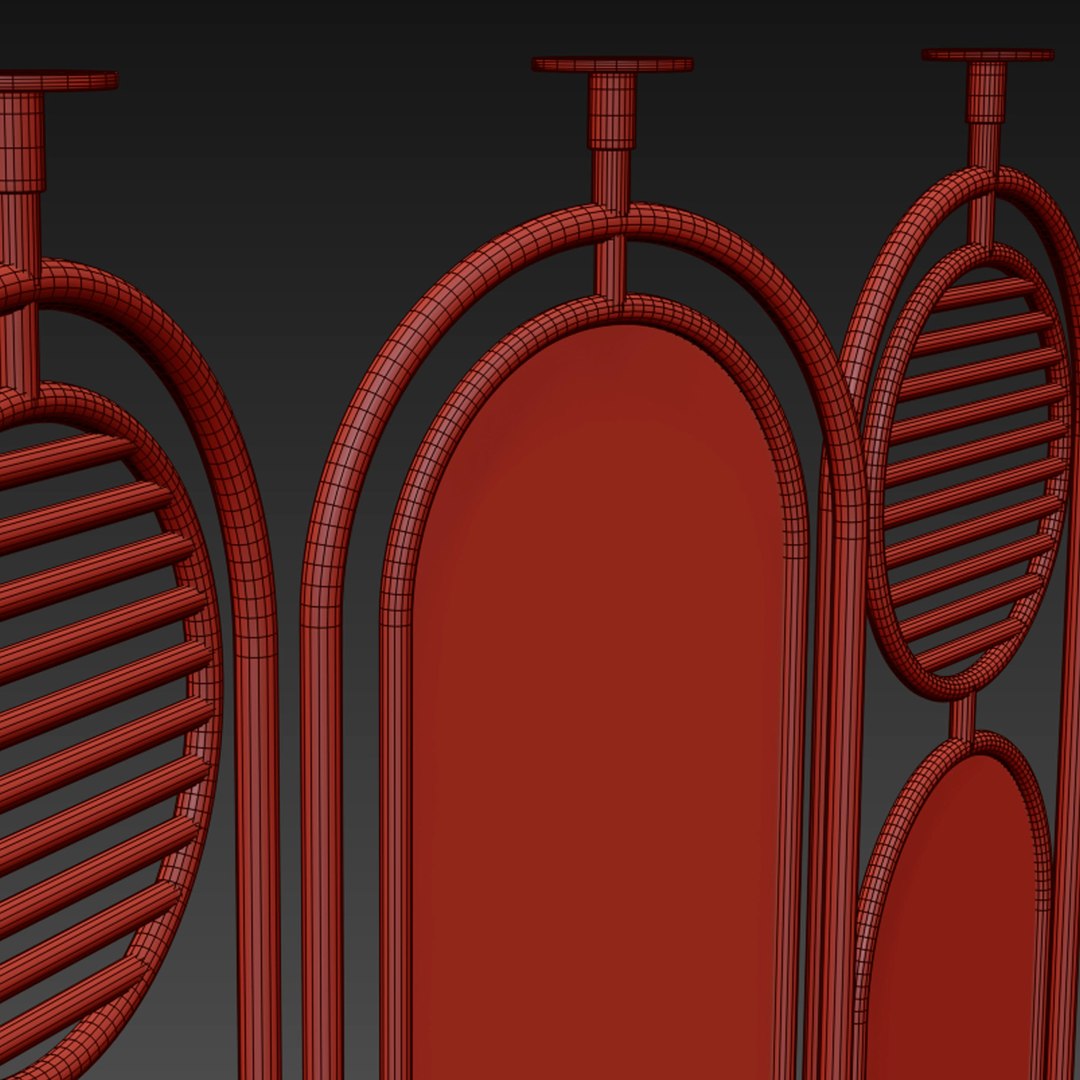 3D model Decorative partition set 111 - TurboSquid 1932161