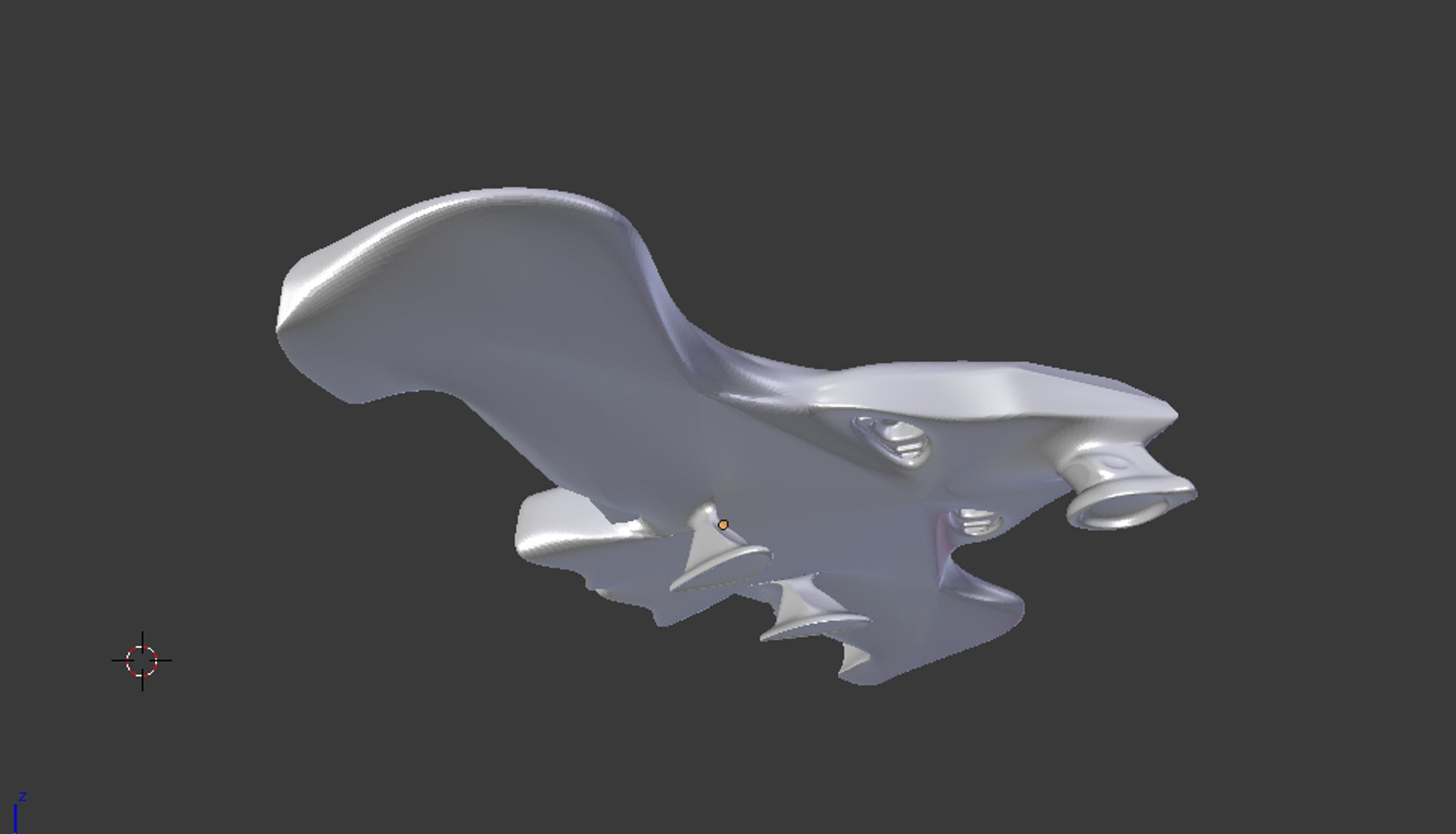 Glass spaceship 3D model - TurboSquid 1259988