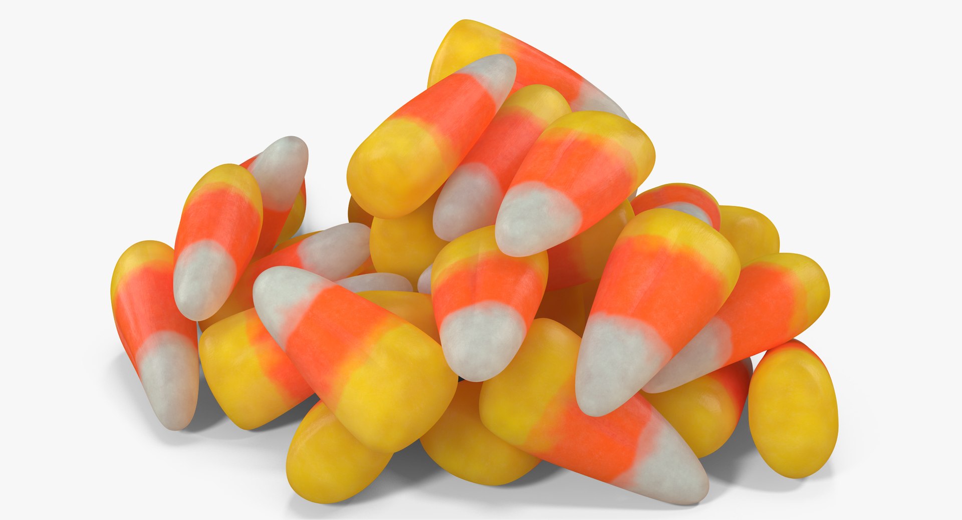 Candy Corn 2 3D Model - TurboSquid 1330974