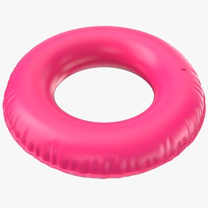 Detailed Inflatable Pool Toy 3D
