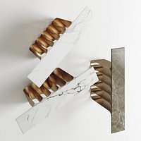 Steel5 Console Table by Herve Langlais