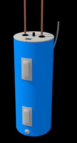 water heater 3D model