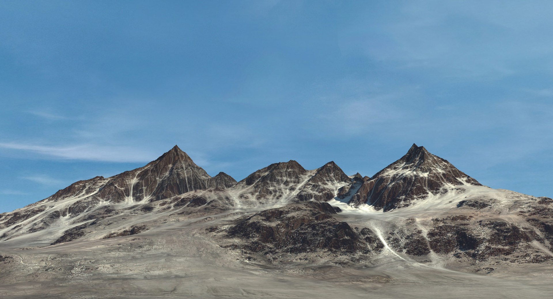 Max Mountains Landscape Terrain
