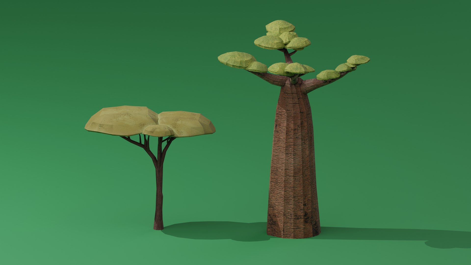 3D Trees Pack - TurboSquid 2212229