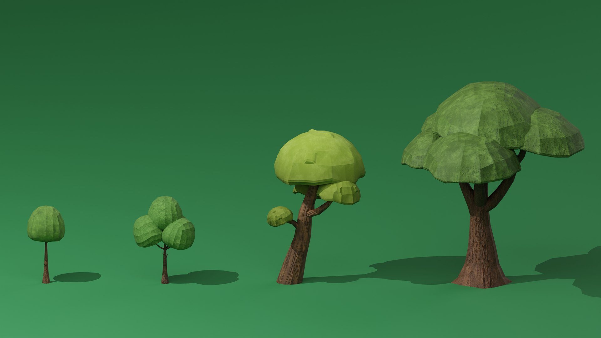 3D Trees Pack - TurboSquid 2212229