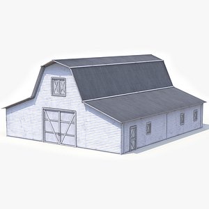 Farm Barn 62 Game Ready PBR 3D model