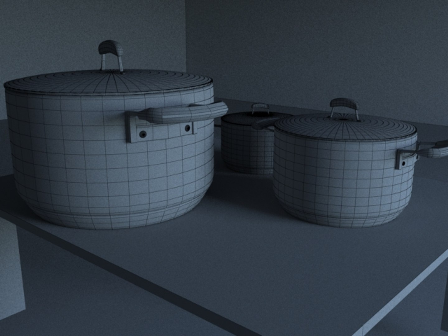 Steel Pans 3D Model - TurboSquid 1243691