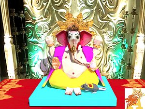 3D ganapati