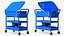 3D mobile parts washer cart model