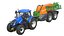Tracteur New Holland T7 avec pulvérisateur de champ traîné