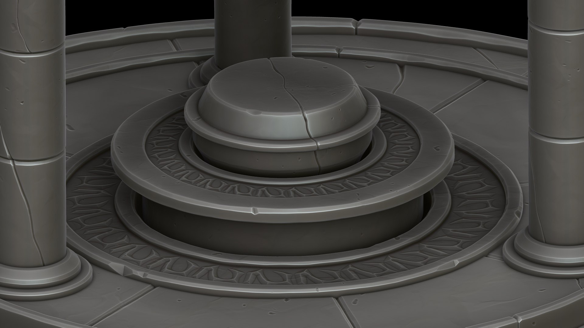 3D Stylized Altar - TurboSquid 2005590
