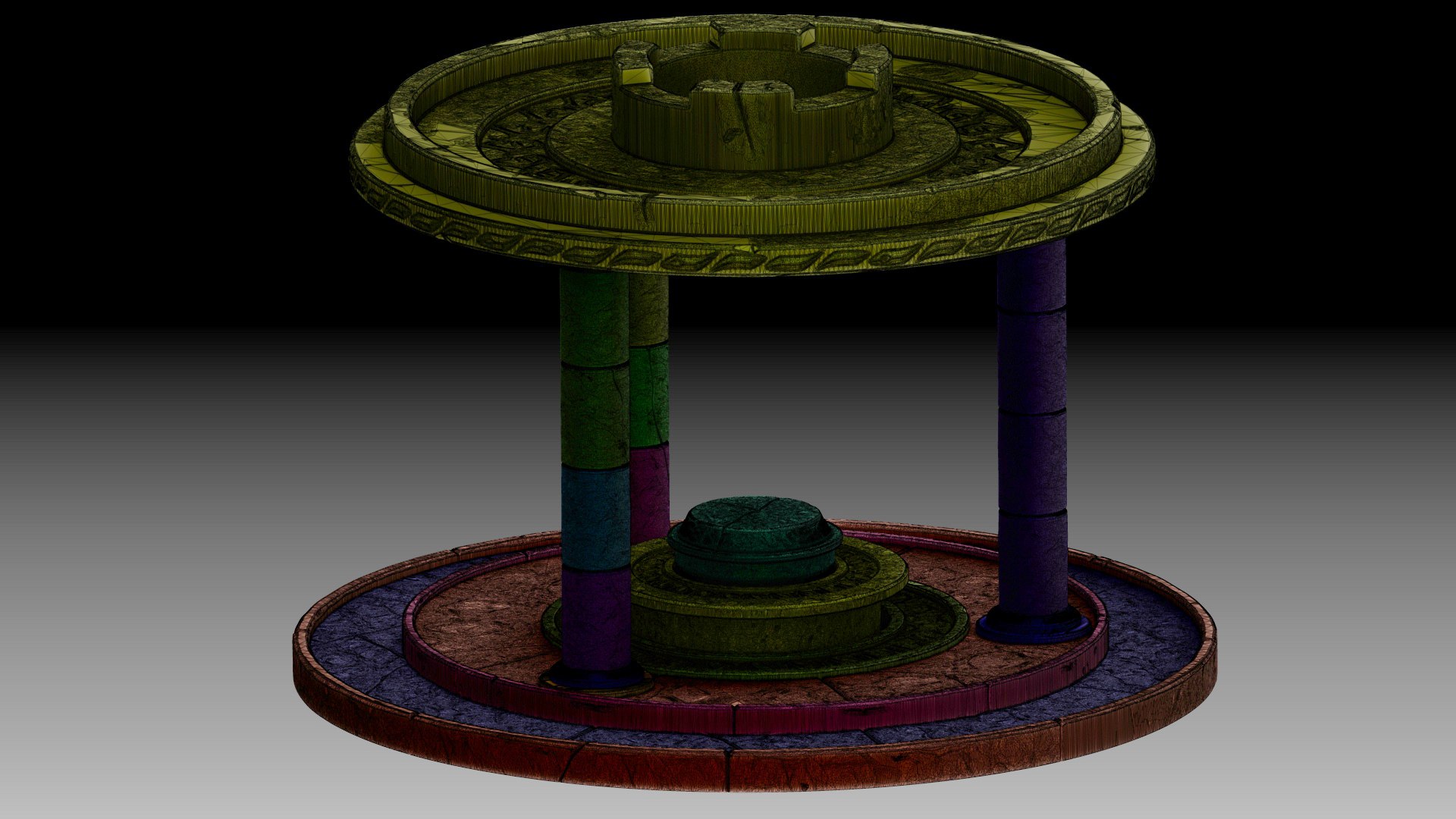3D Stylized Altar - TurboSquid 2005590