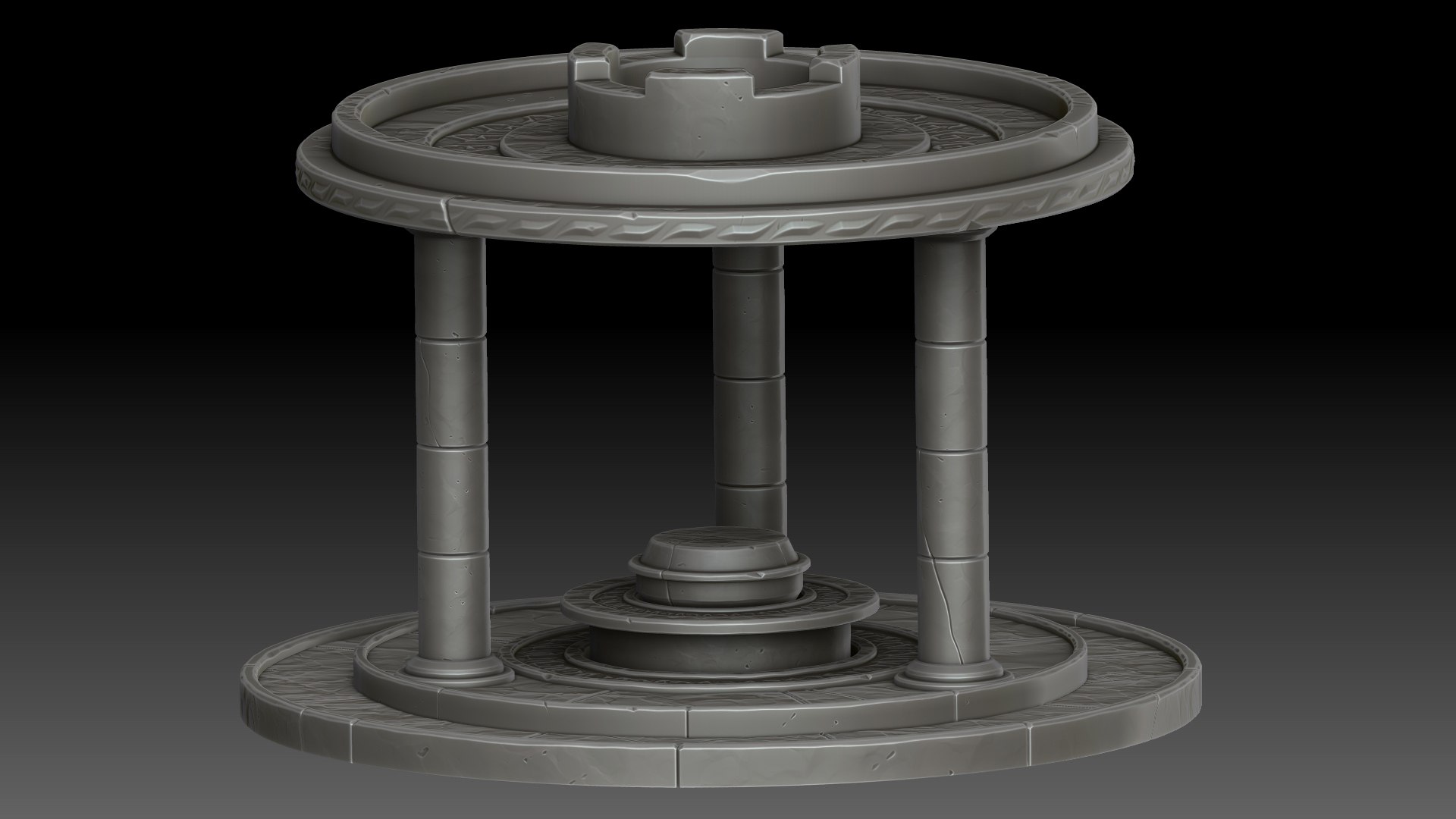 3D Stylized Altar - TurboSquid 2005590