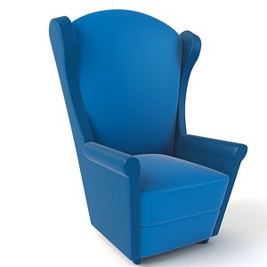 cartoon armchair 3d 3ds