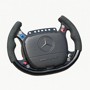Mercedes Race Steer Wheel Generic PBR