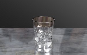 whisky glass 3d c4d
