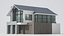 Modern Houses Collection 3D model