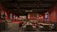 3D restaurant interior