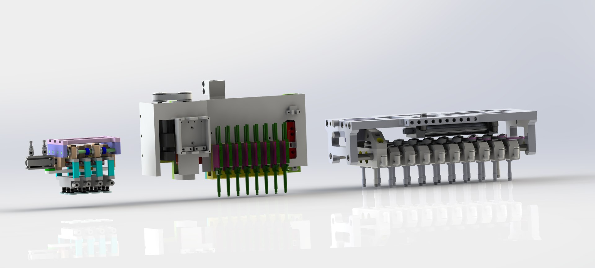 3D Variable Distance Mechanism - TurboSquid 1608215