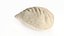Dumpling En Forme De Feuille Crue