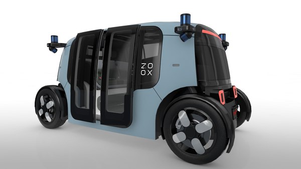 Zoox Autonomous Car 3D model - TurboSquid 1837218