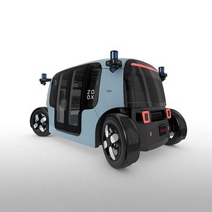 Zoox Autonomous Car 3D model