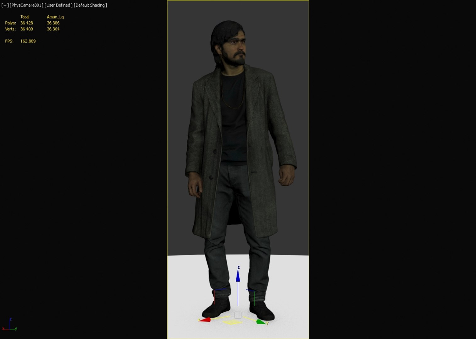 Scan Man 3D - TurboSquid 1264746