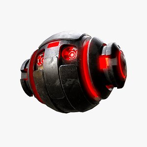 Animated Drone - Stylized model