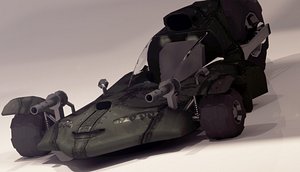 3D survival car model