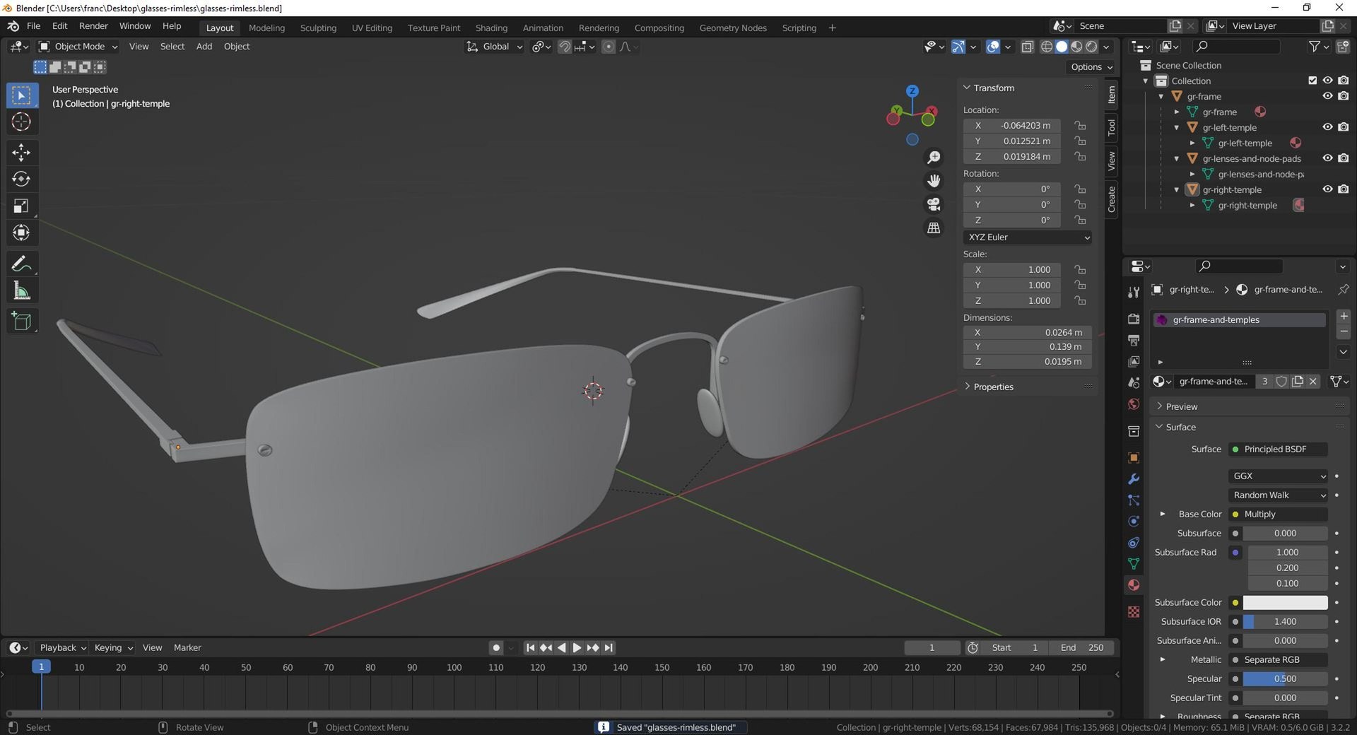 3D Glasses rimless https://p.turbosquid.com/ts-thumb/A1/FxCTD3/Ym/tsglassesrimless08/jpg/1661251717/1920x1080/fit_q87/036e24cb00491538c09b33a6ec9e8609ce7ce42d/tsglassesrimless08.jpg