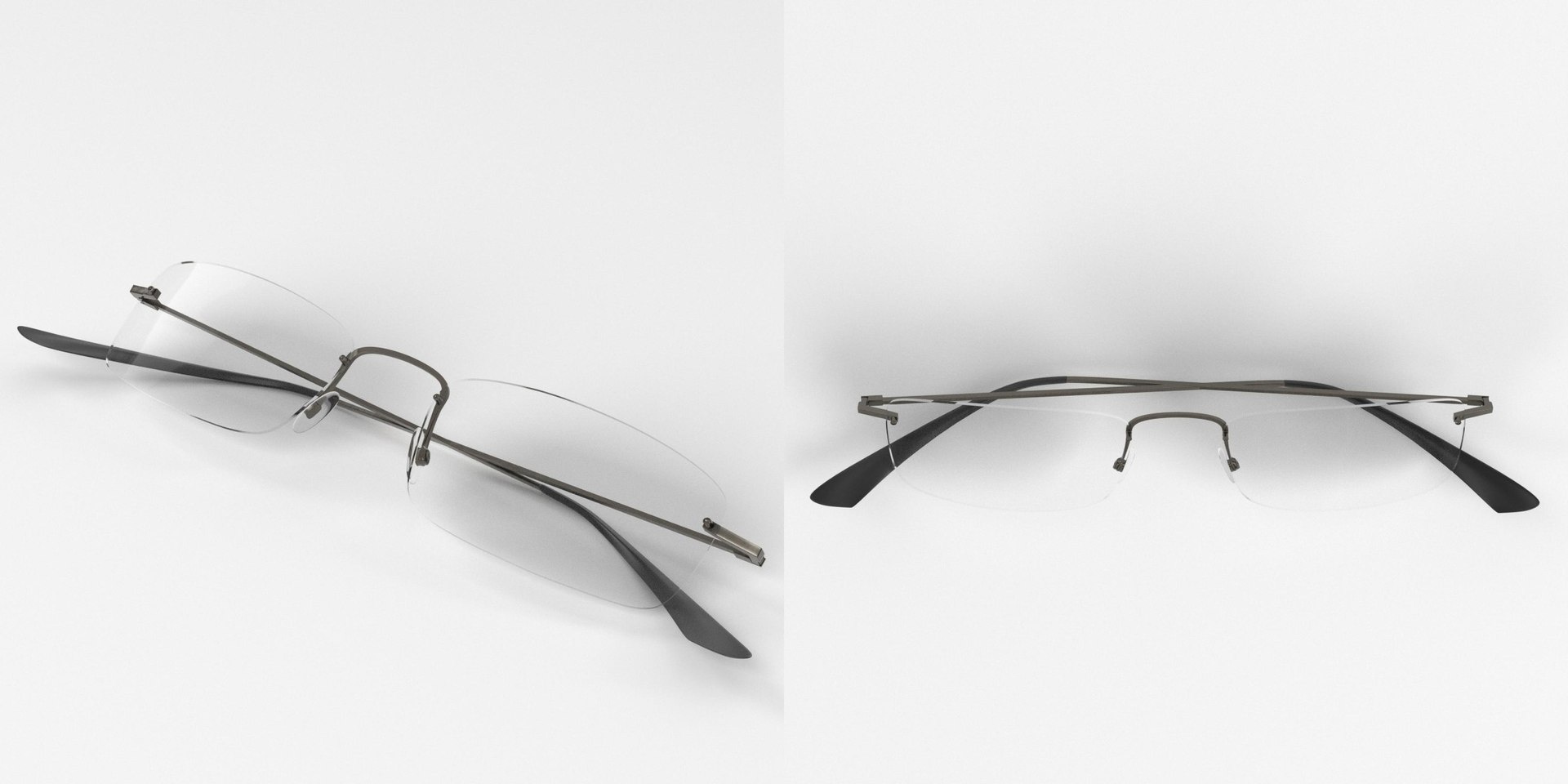 3D Glasses rimless https://p.turbosquid.com/ts-thumb/A1/FxCTD3/Z3/tsglassesrimless04/jpg/1661251708/1920x1080/fit_q87/76f222812b03097689a0566322f3801d631dcec1/tsglassesrimless04.jpg