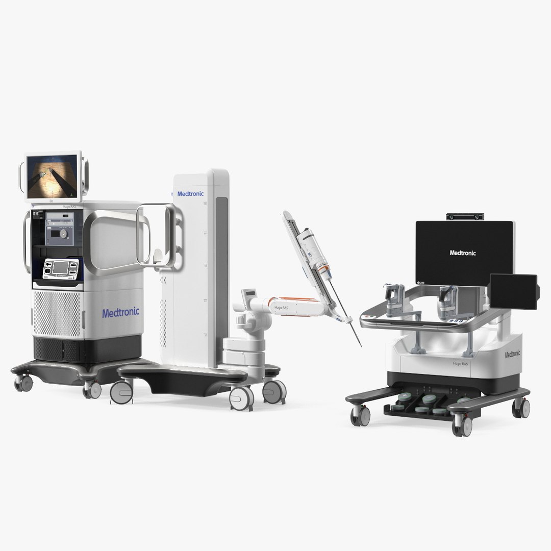Medtronic Soft Tissue Surgical Robot 3D model preview