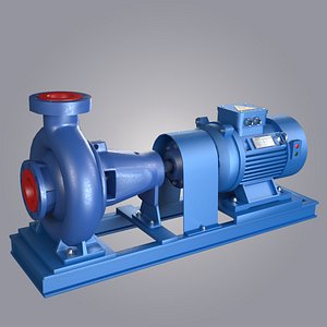 water centrifugal pump 3d model