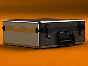 3D Tool Case Aluminium Radiused Edges