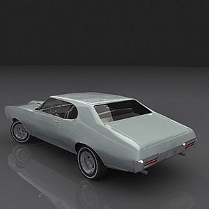 3d pontiac gto 1968 model