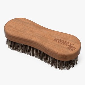 Konex Nylon Fiber Cleaning Brush Dark Wood