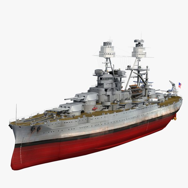modelo 3d USS Oklahoma BB-37 - TurboSquid 2086978