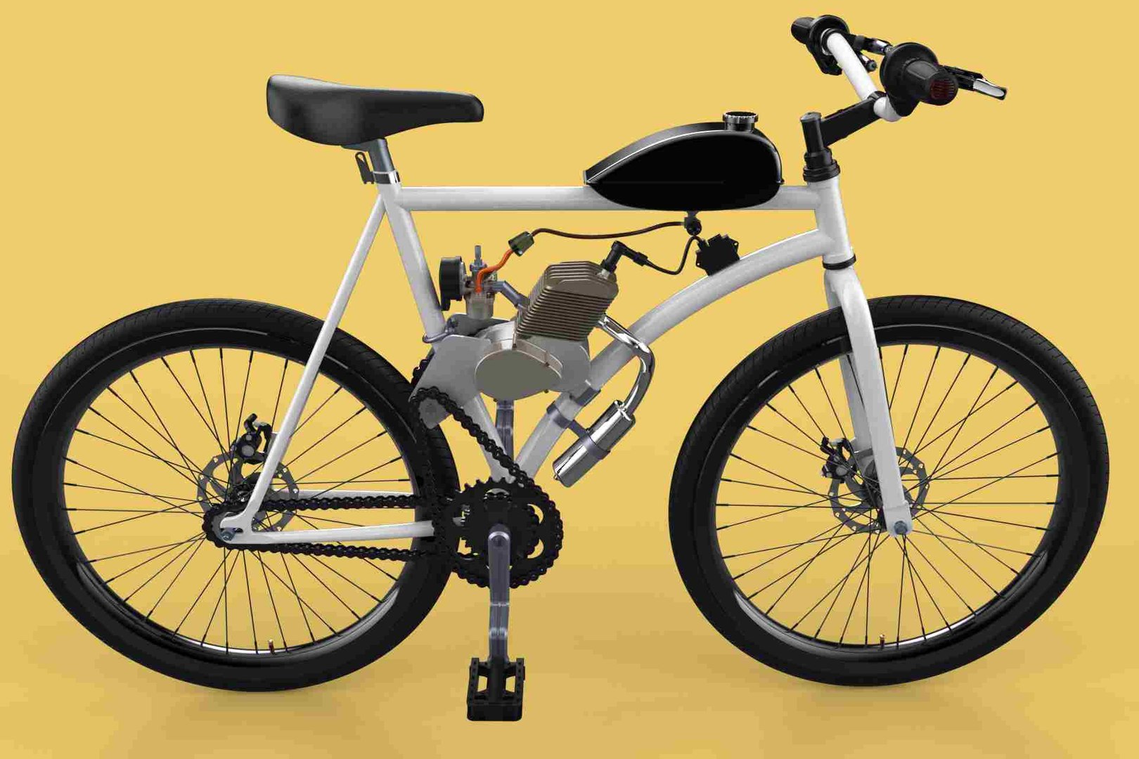 Petrol motor for bicycle discount