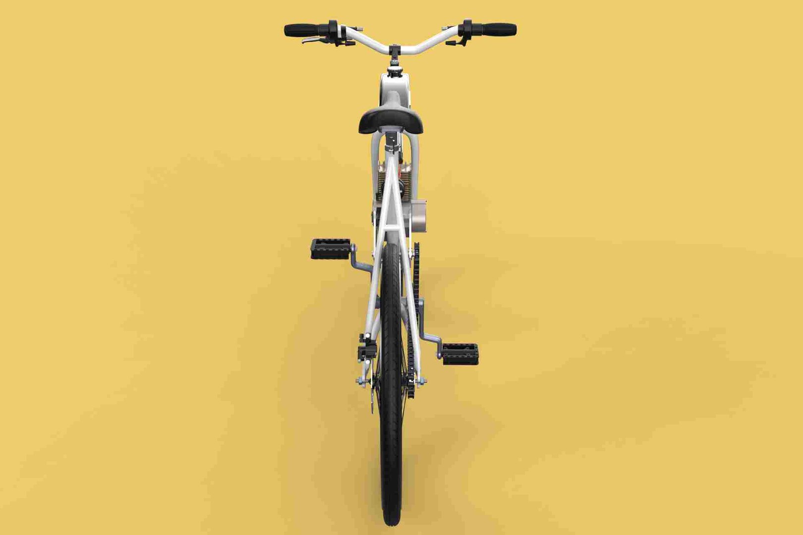 thumbnail image 2 of 3L Petrol Fuel Tank With Cap & Tap – Gloss Black – For Motorized Bicycle Engine Kit 2 of 2