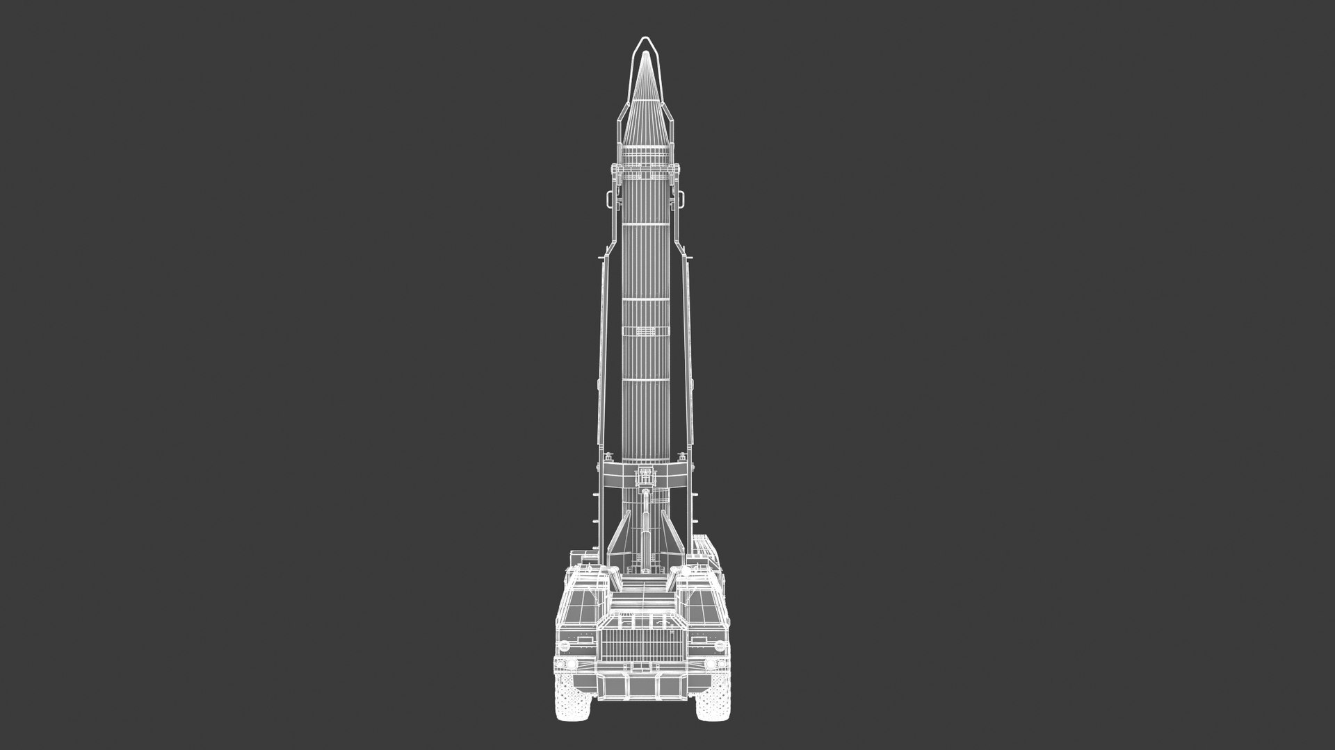 3D Model Scud Missile - TurboSquid 1796305