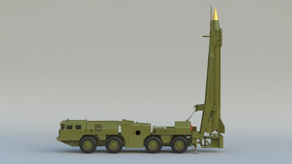 3D Model Scud Missile - TurboSquid 1796305