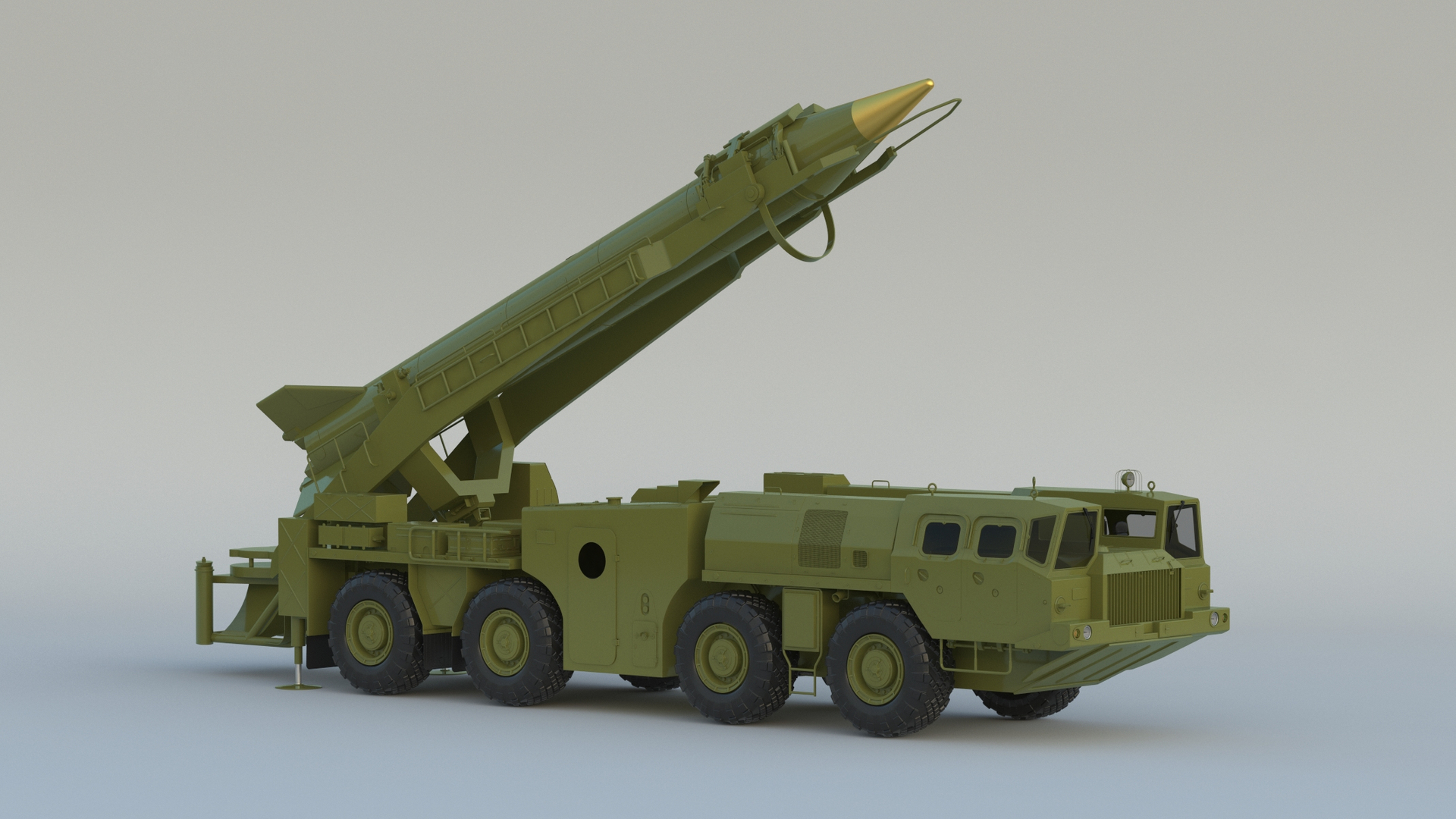 3D Model Scud Missile - TurboSquid 1796305